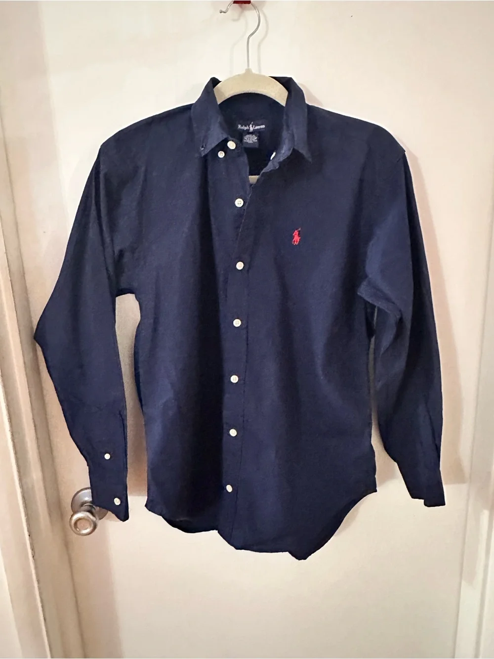 Ralph Lauren kids Button-Down Shirts in Navy and Red